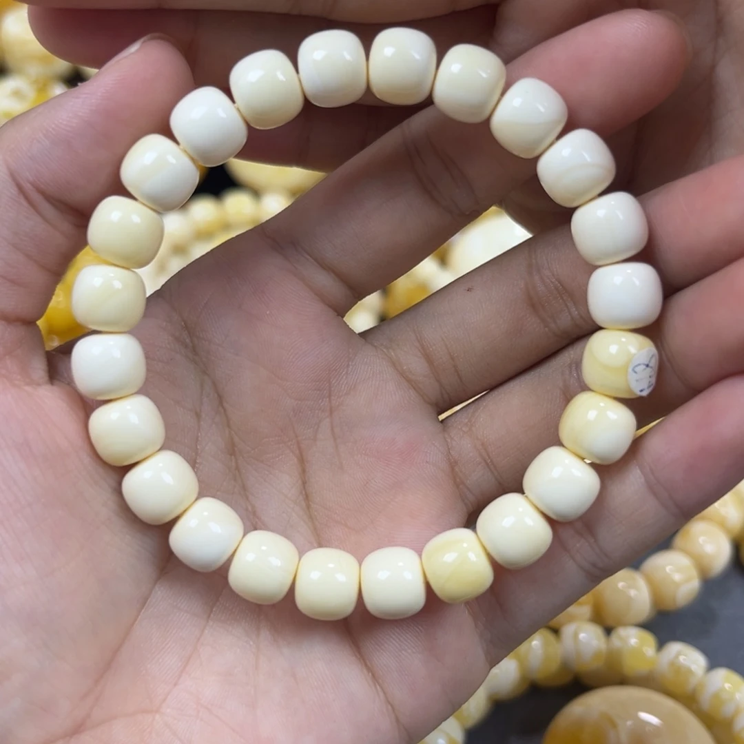 琥珀未镶嵌手串同料9.1mm