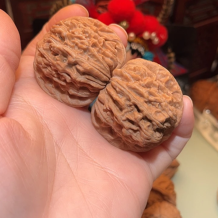 42菊花底四座楼，流水纹，