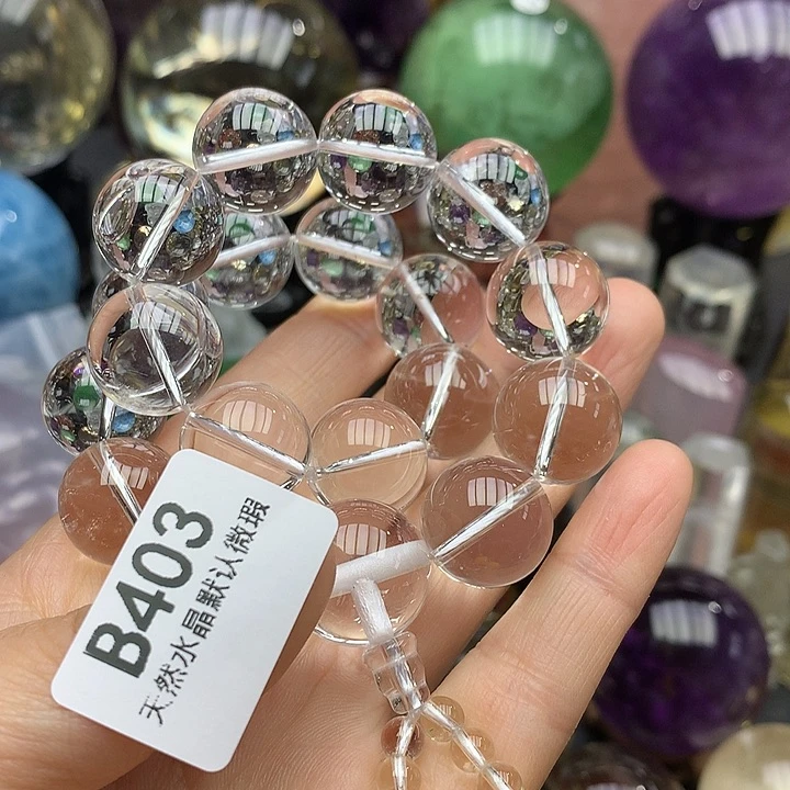 水晶天然水晶手持未镶嵌