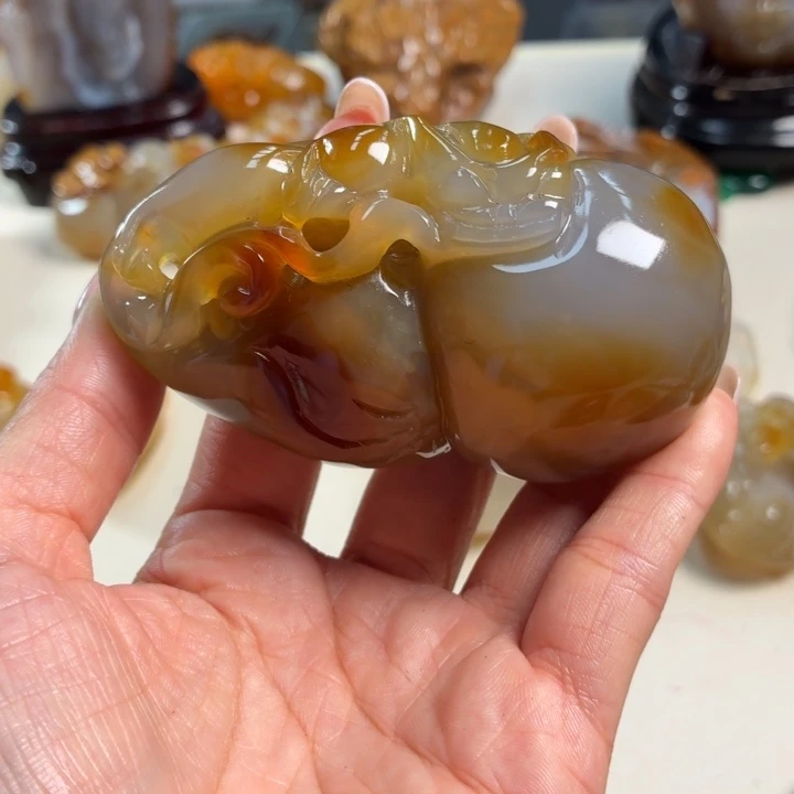 未镶嵌吊坠(不含链)玛瑙/玉髓