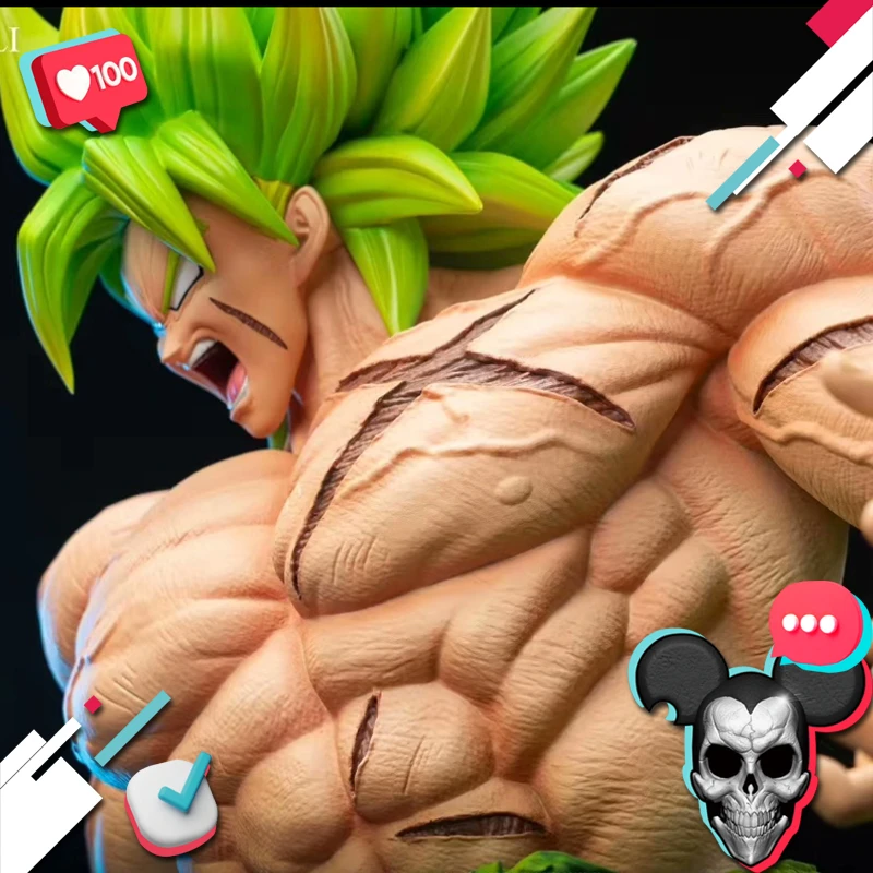 【鼠先生 现货】龙珠超 布罗利 1/6 手办 雕像 原版