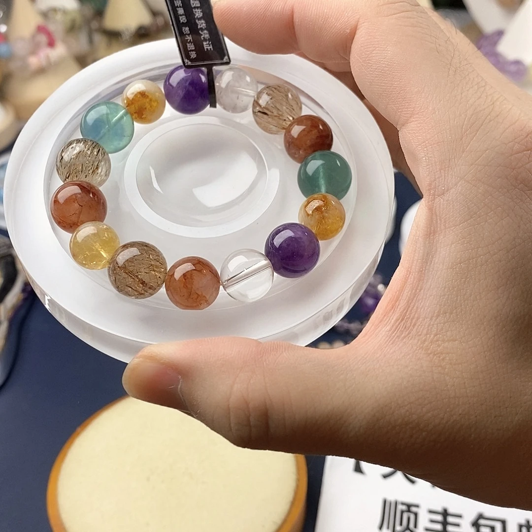 银S925镶嵌手链水晶
