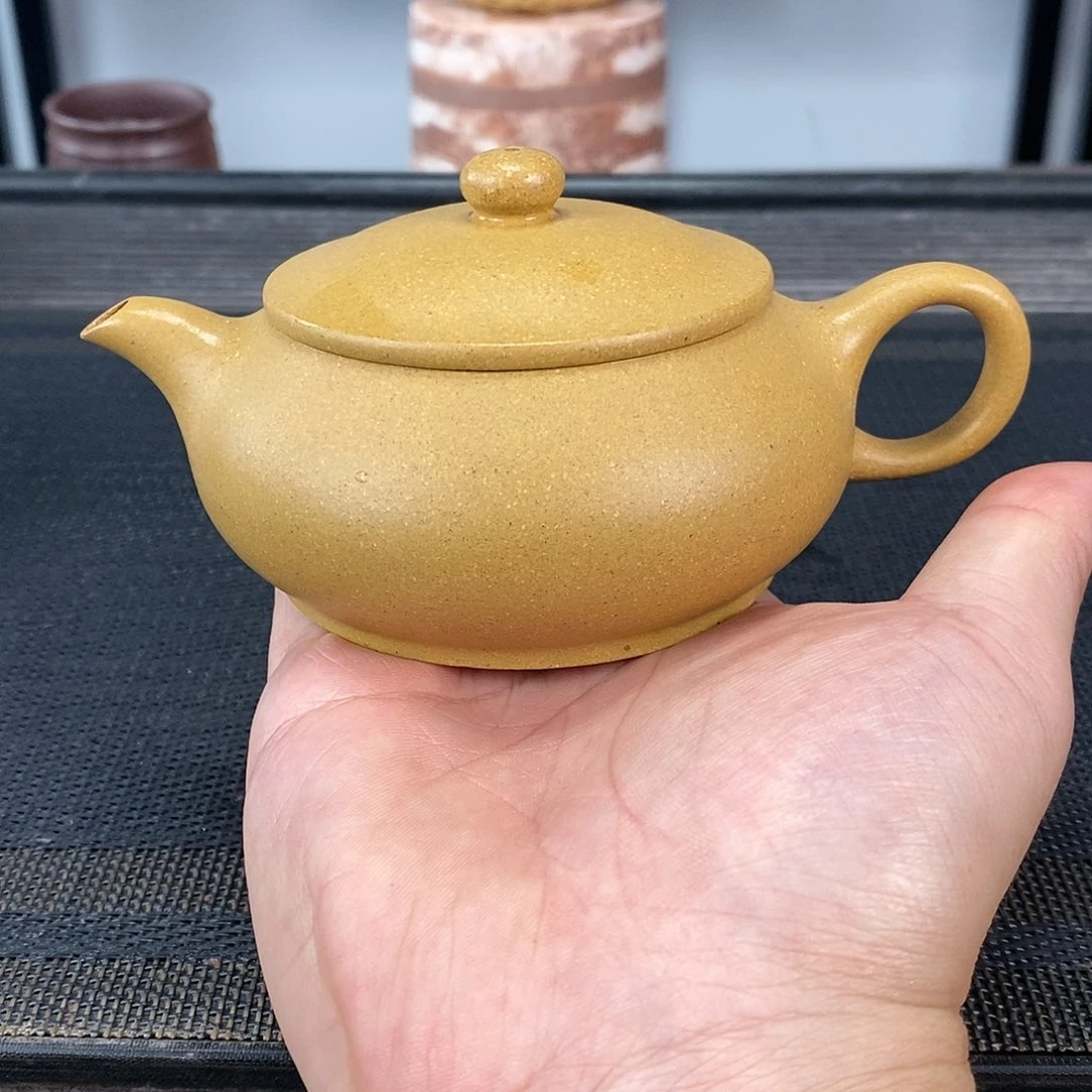 茶壶紫砂黄金段名炉容量200毫升