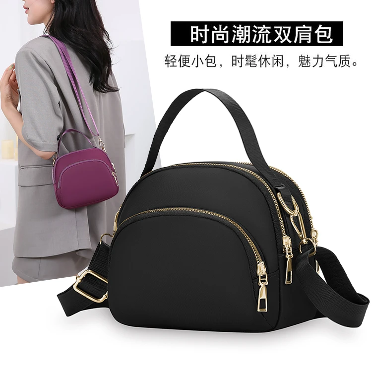 手机迷你小包新款时尚斜挎包女斜mini牛津布女包手提帆布包