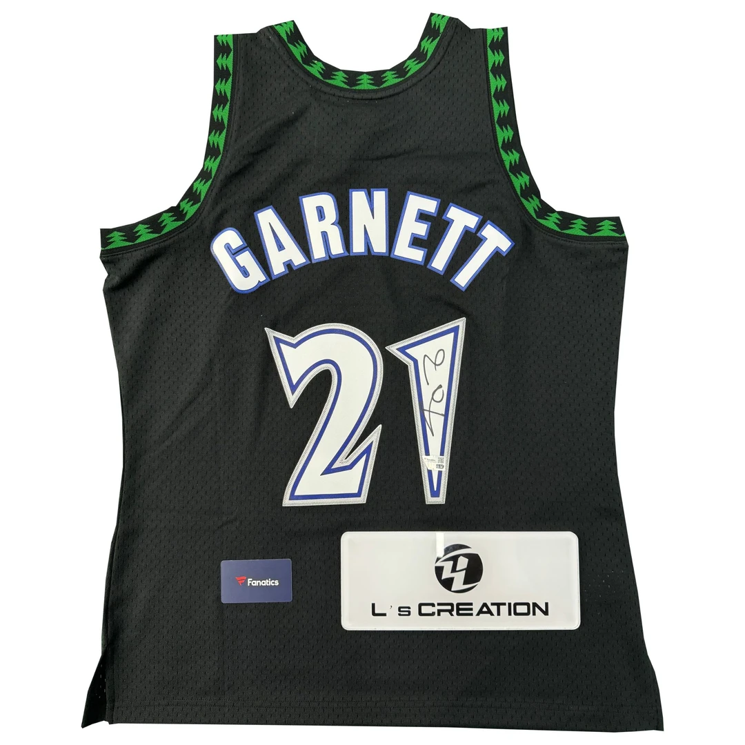 【亲签保真】加内特sw亲签球衣带FA证书（可定制装裱或礼盒）