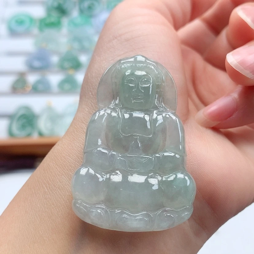 【闪购商品】翡翠吊坠(不含链)未镶嵌