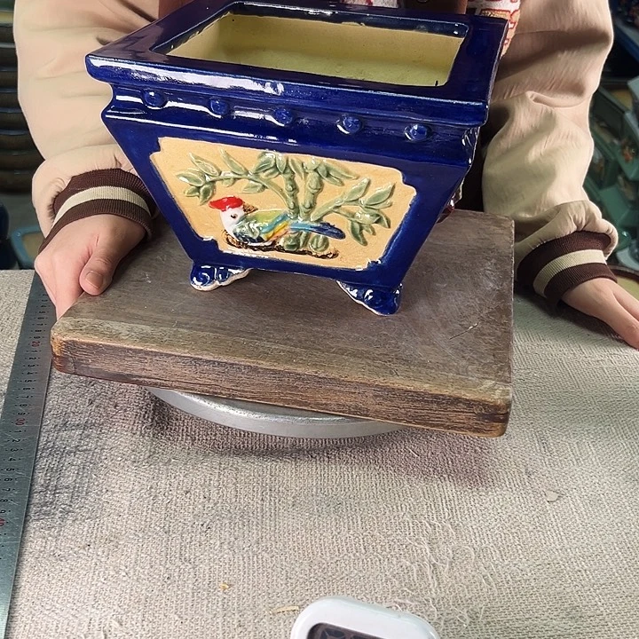 泳坤堂石湾花盆陶瓷