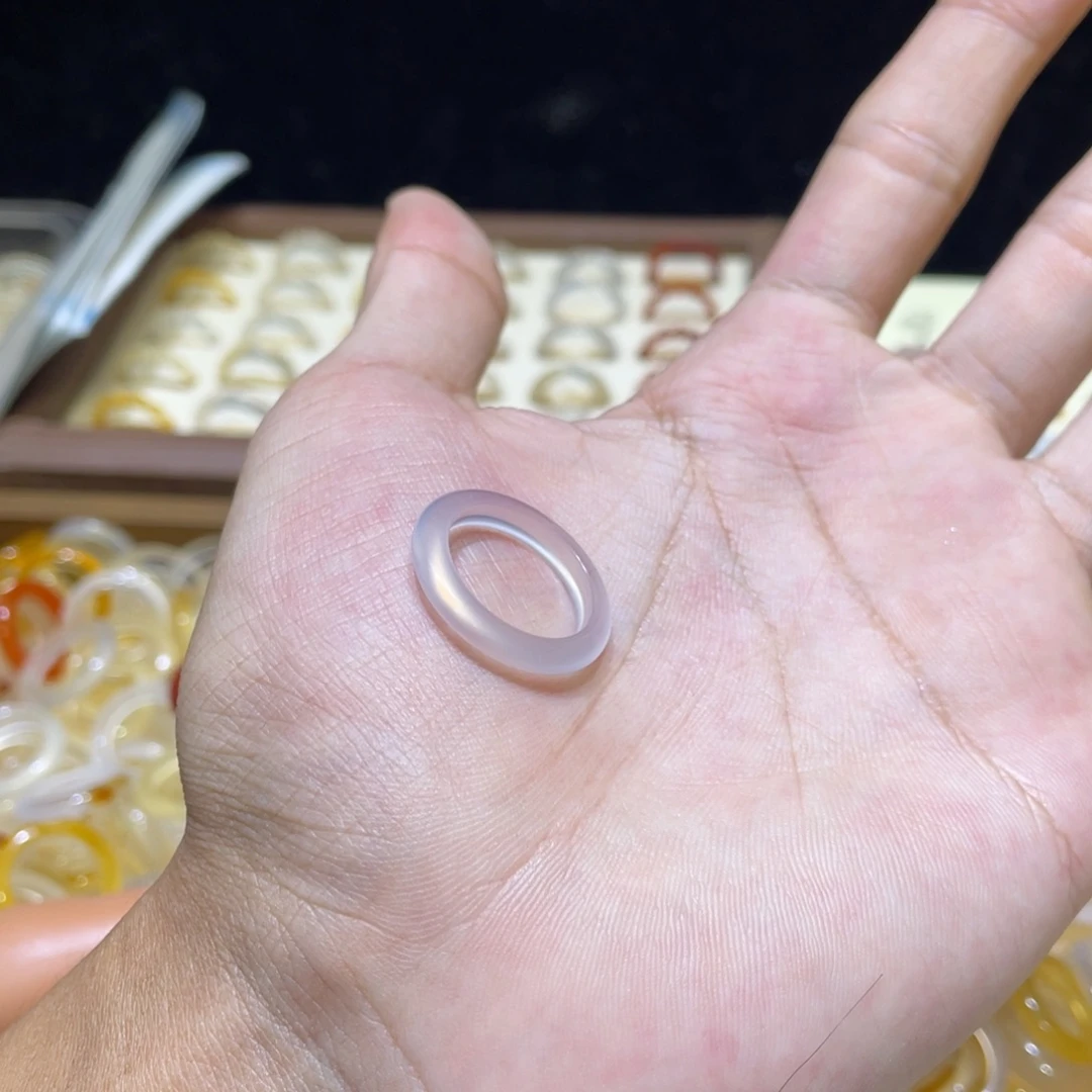 玛瑙/玉髓合金戒指35号港15