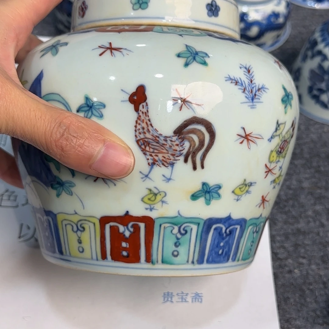 九***日杯子瓷当代仿古精品全手工