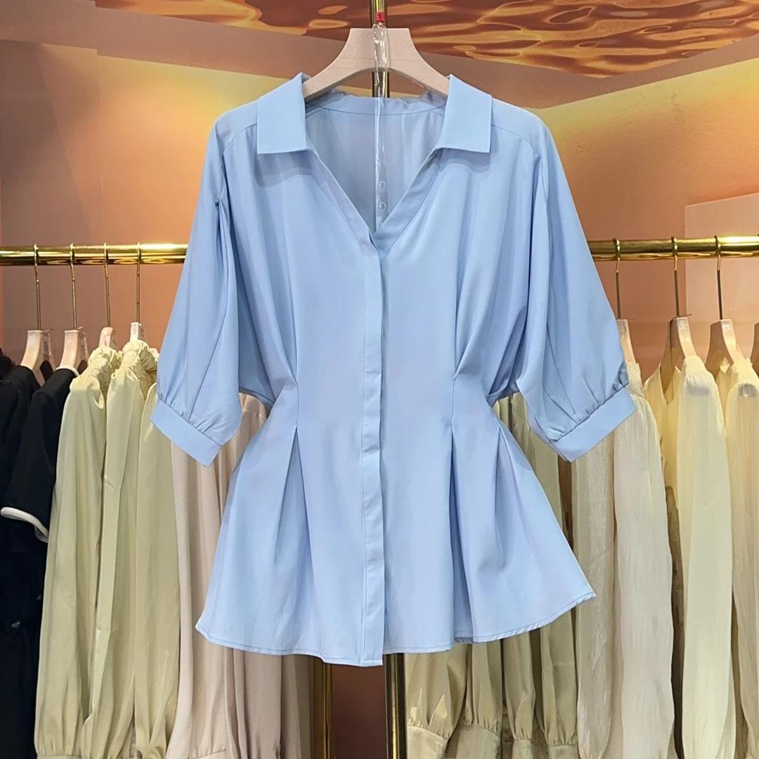 【RG991】2025年新款时尚气质百搭减龄显瘦新款女装小衫