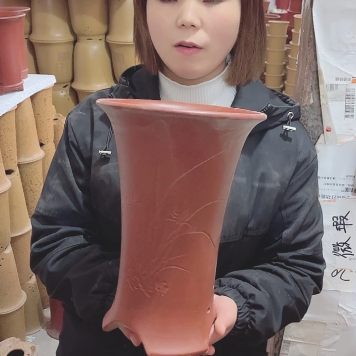 紫砂花盆宜兴紫砂花盆