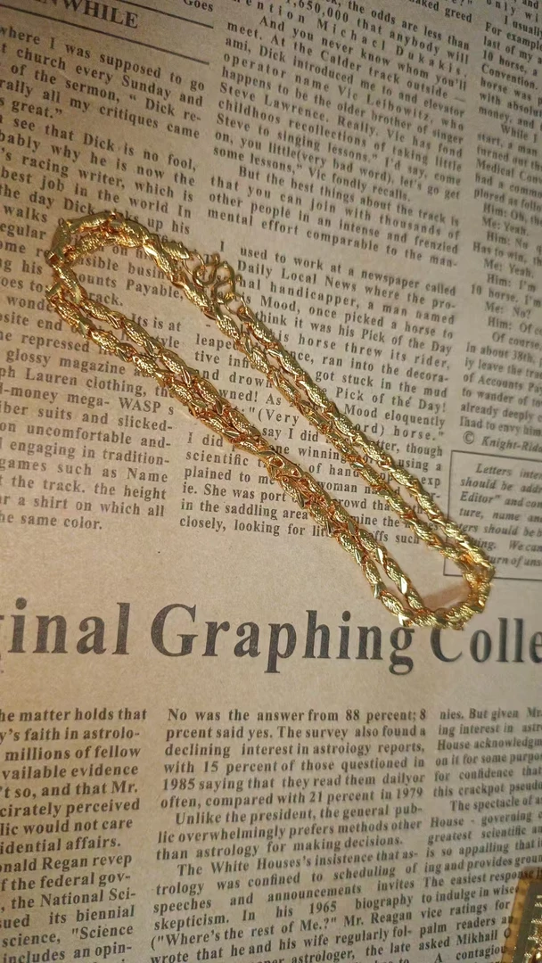 r38时尚女士百搭项链