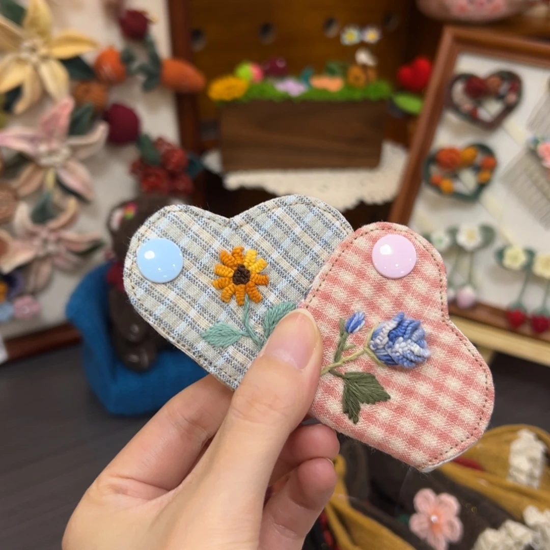 毛绒钩织刺绣手工包包玩偶居家用品