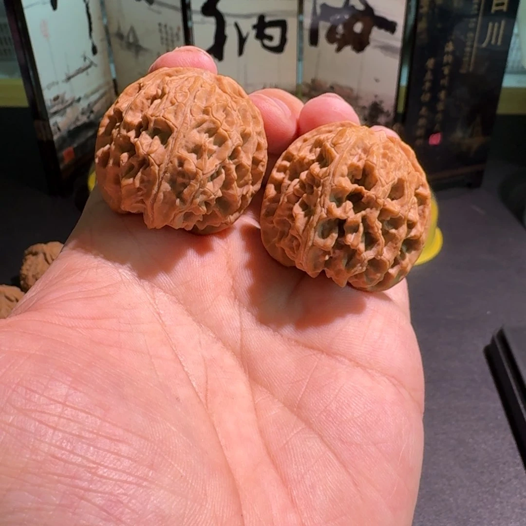 文玩核桃把件苹果园13号