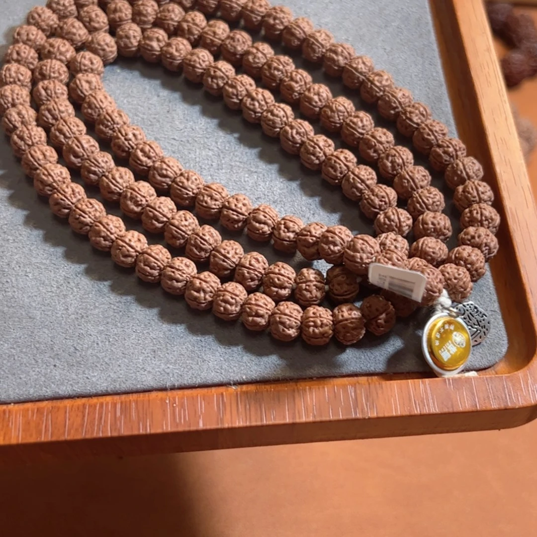 手串金刚菩提10标款定制金标级勿里达纯血老树王108