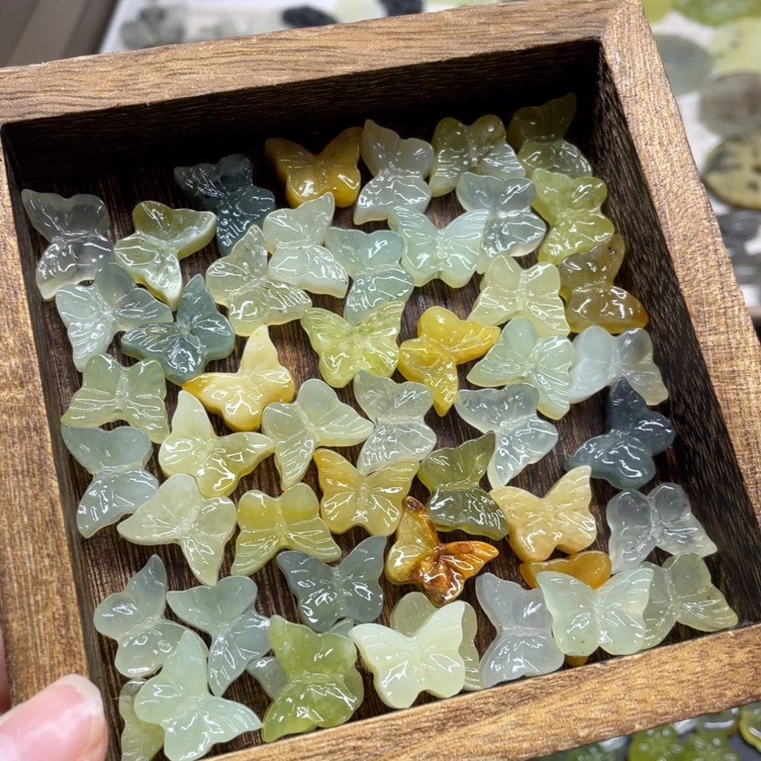 岫玉未镶嵌吊坠(不含链)