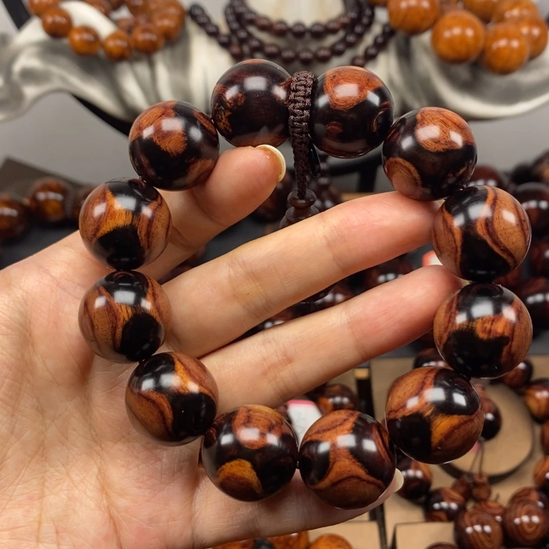 【闪购商品】黄花梨/降香黄檀2.0对眼鬼脸