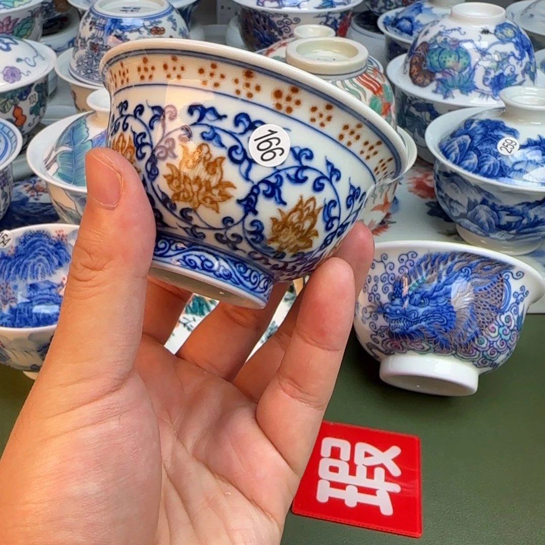 抖音闪购纯手工手绘166开片