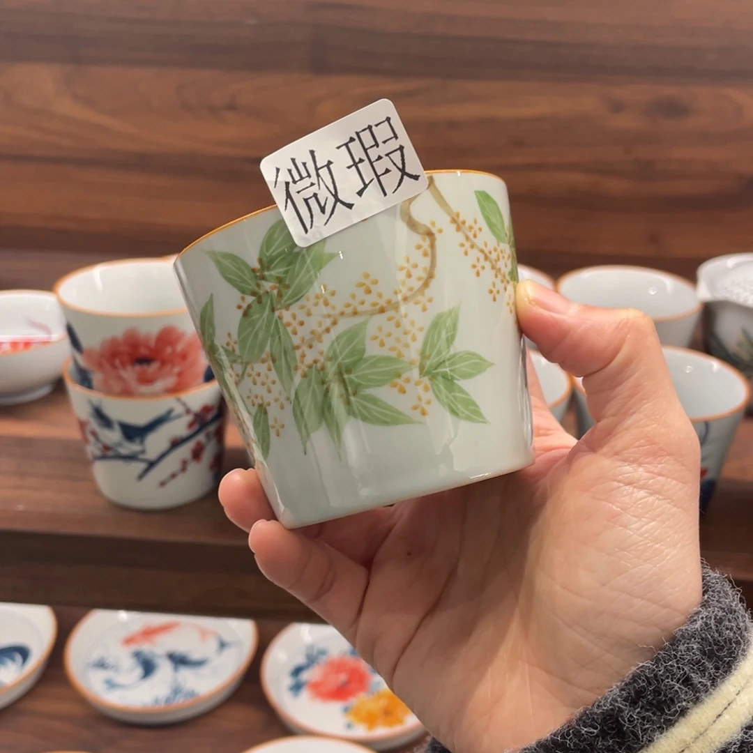 有瑕釉下彩纯手绘