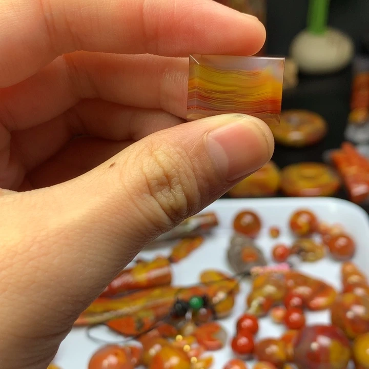 1***3玛瑙/玉髓未镶嵌戒面