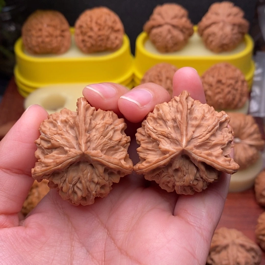 吊坠文玩核桃40“毕业”大盘山三棱