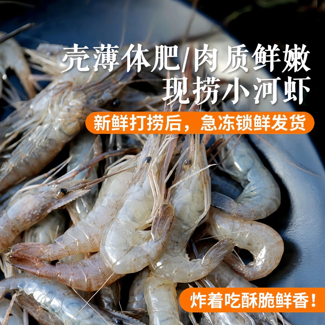 野生小白虾羊毛虾产地直发宝宝辅食300g/盒 发10盒毛重6斤净重4斤