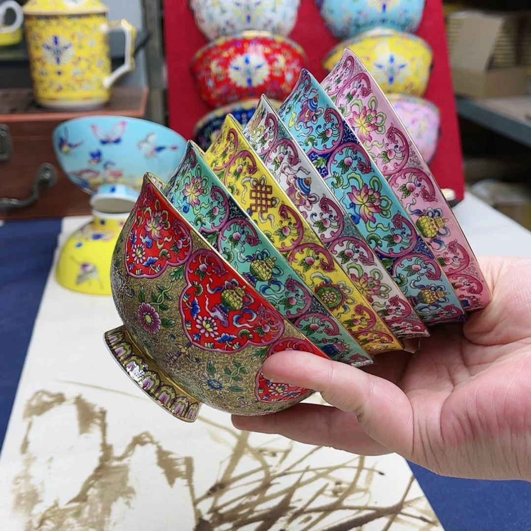 【闪购商品】珐琅4.5英寸6混。。。。。