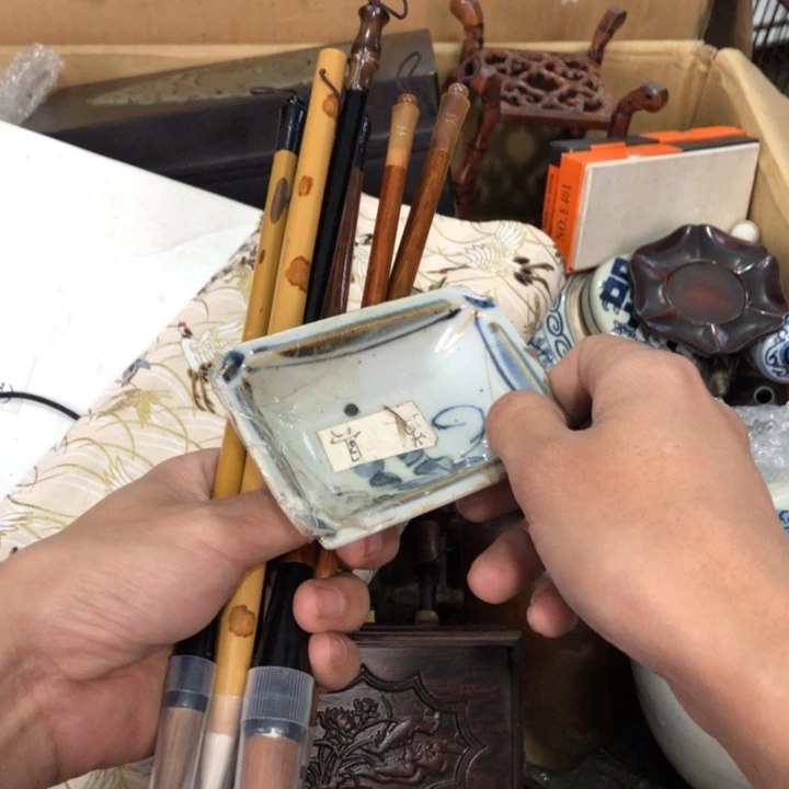 陶瓷孤品单件车里拍