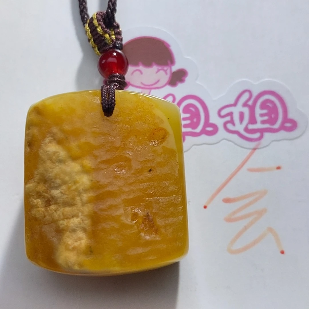 定制琥珀14K金镶嵌蜜蜡