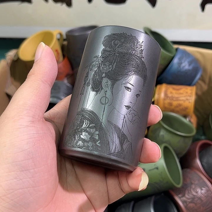 茶杯紫砂全手工紫砂主人杯