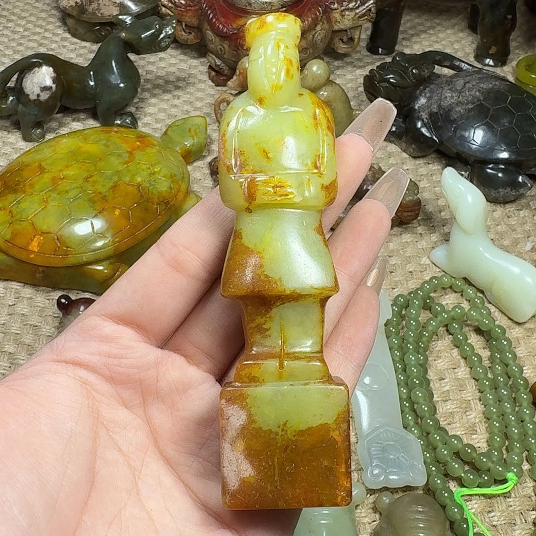 白玉菩提吊坠挂件
