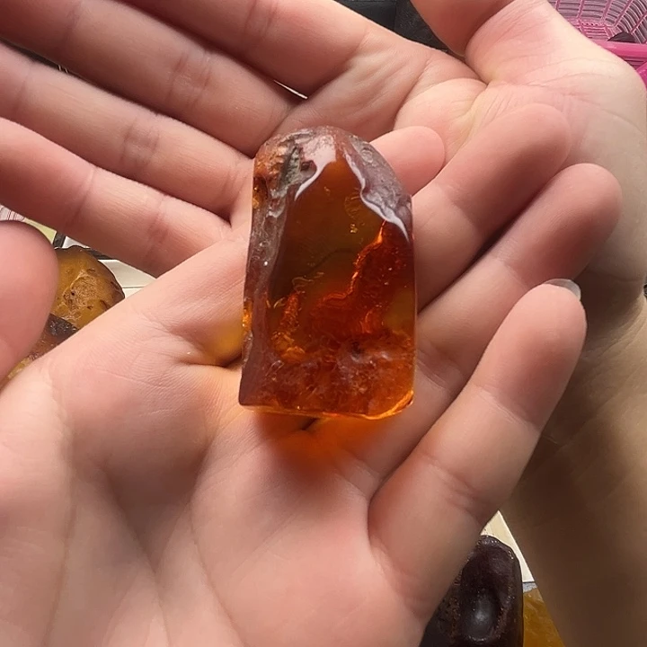 定制琥珀未镶嵌纯天然蜜蜡吊坠