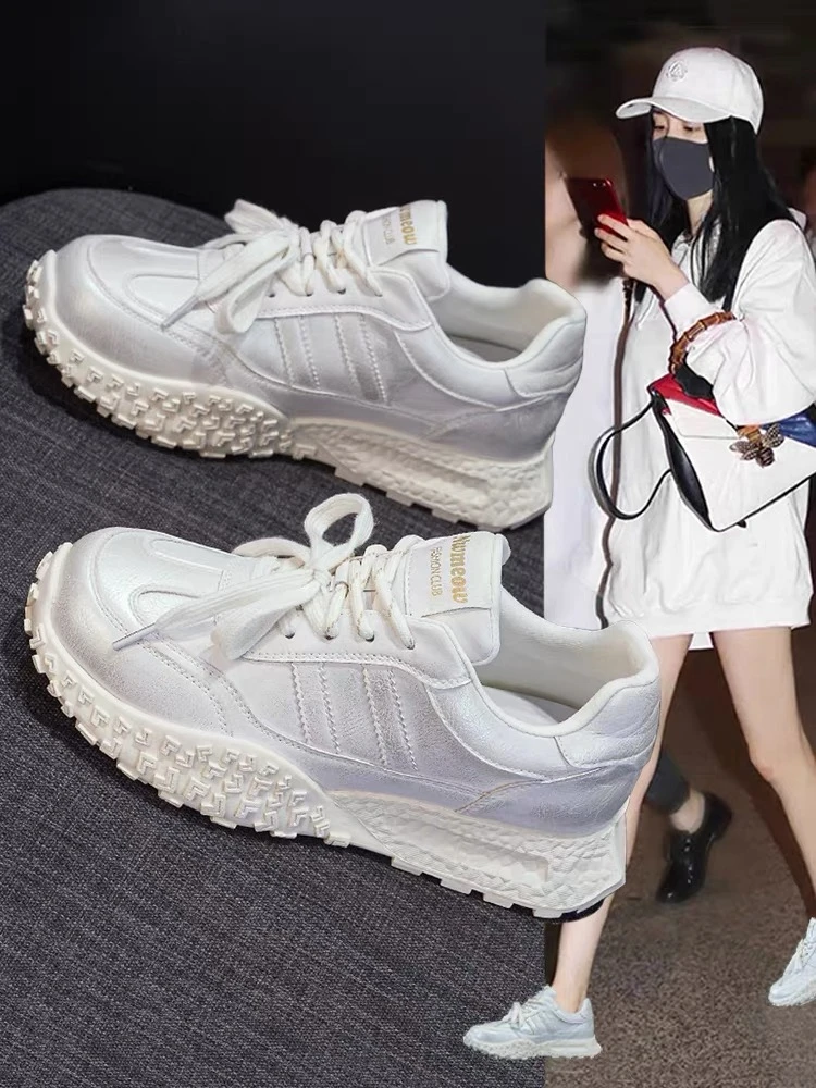 【莺飞】2025春季新款百搭阿甘鞋舒适简约运动防滑时尚休闲鞋R