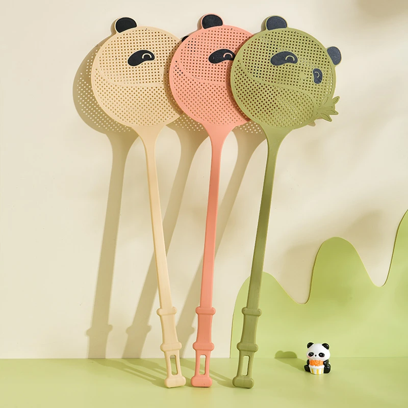 家用大号加厚苍蝇拍网面老式驱蚊灭蚊拍加长柄灭蚊蝇神器可爱耐用