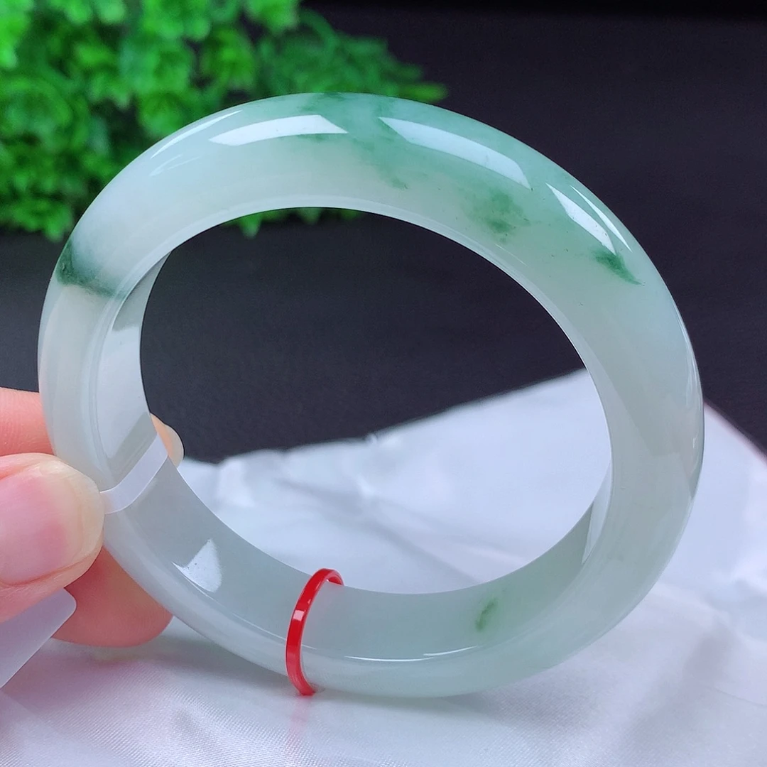 翡翠未镶嵌手镯59圈口685004