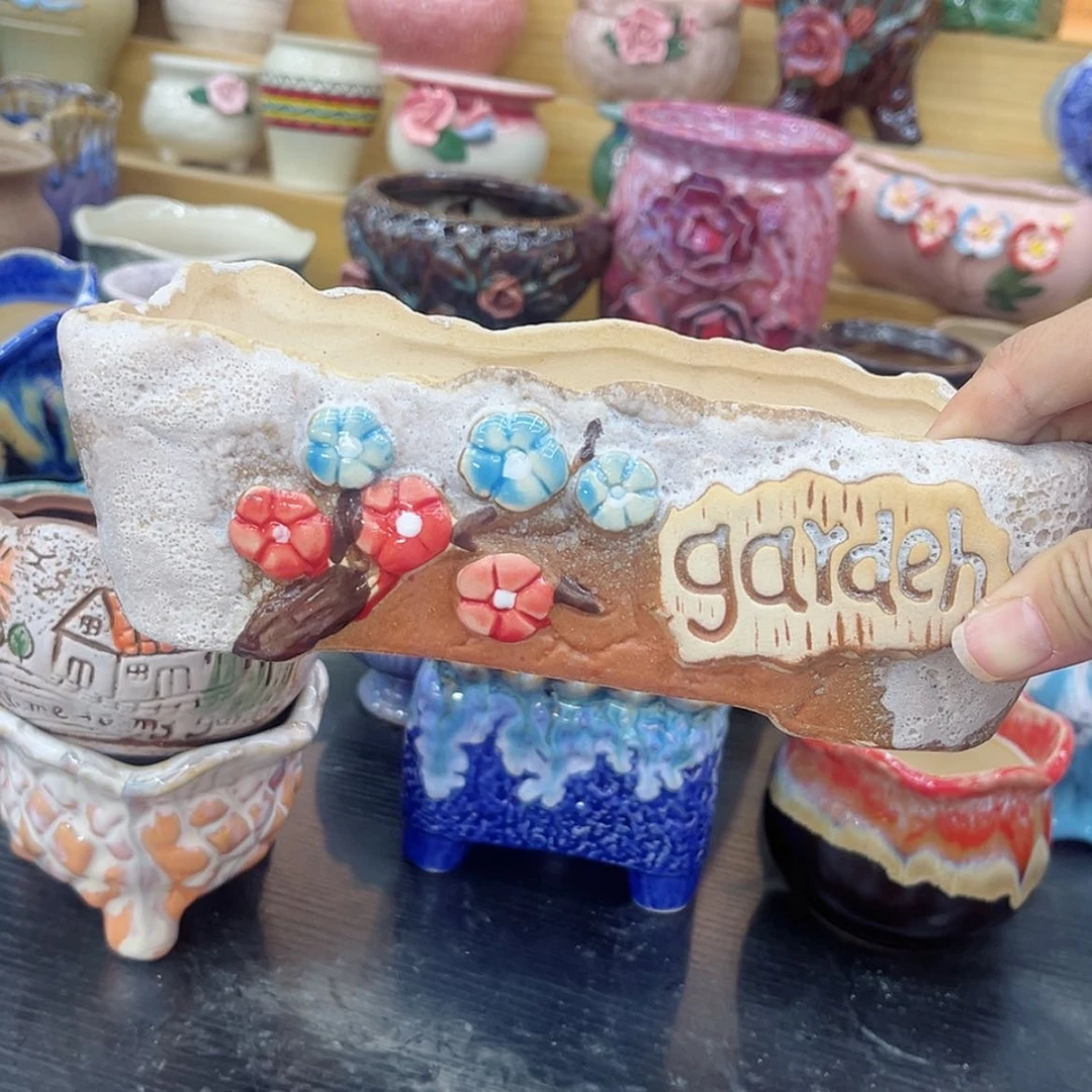 【闪购商品】陶瓷花盆