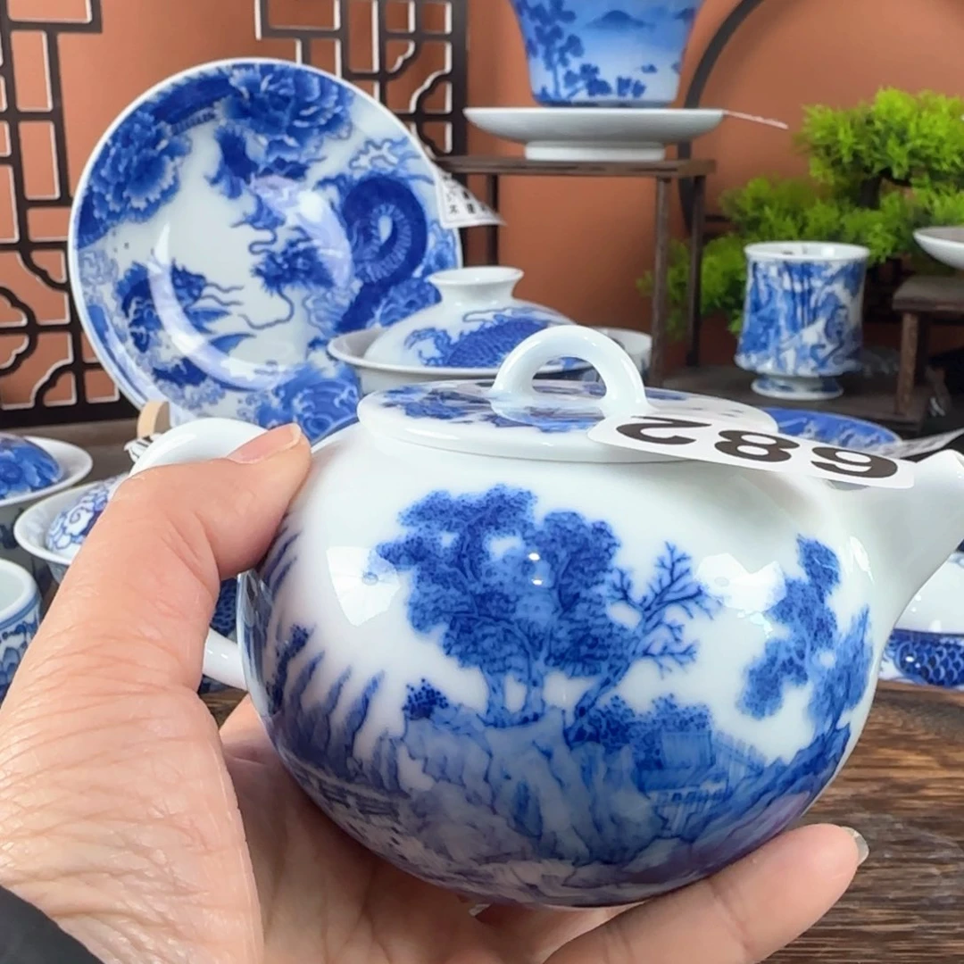 景德镇陶瓷手绘茶具682