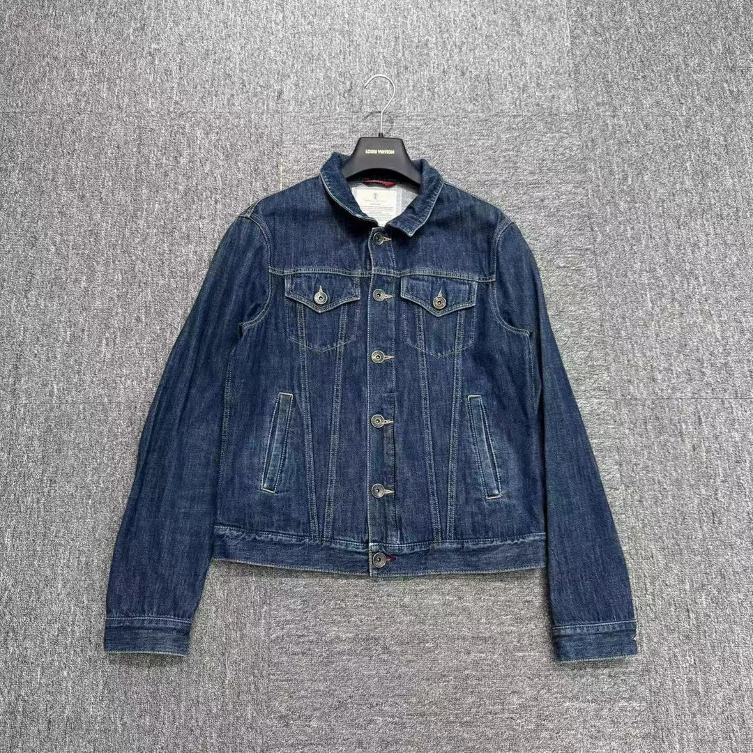 99新 Brunello Cucinelli/布鲁内洛·库奇内利 牛仔夹克/48/18638