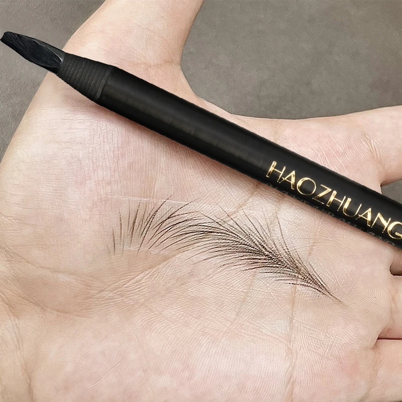 化妆师专用好妆眉笔拉线可撕拉防水防汗持久不掉色野生眉硬芯定位