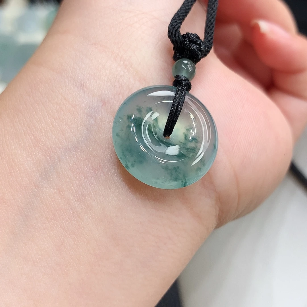 翡翠未镶嵌胸饰翡翠65，19.2/5.4