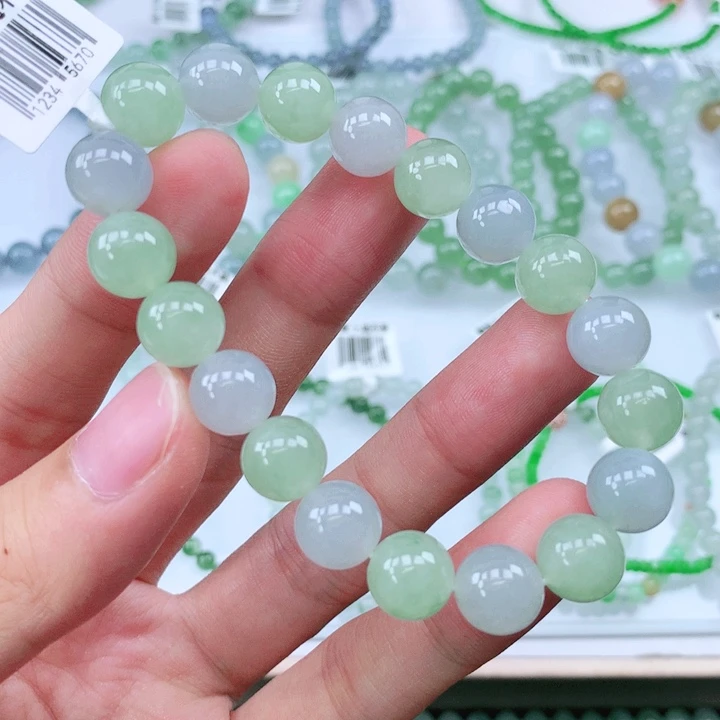未镶嵌手链翡翠翡翠