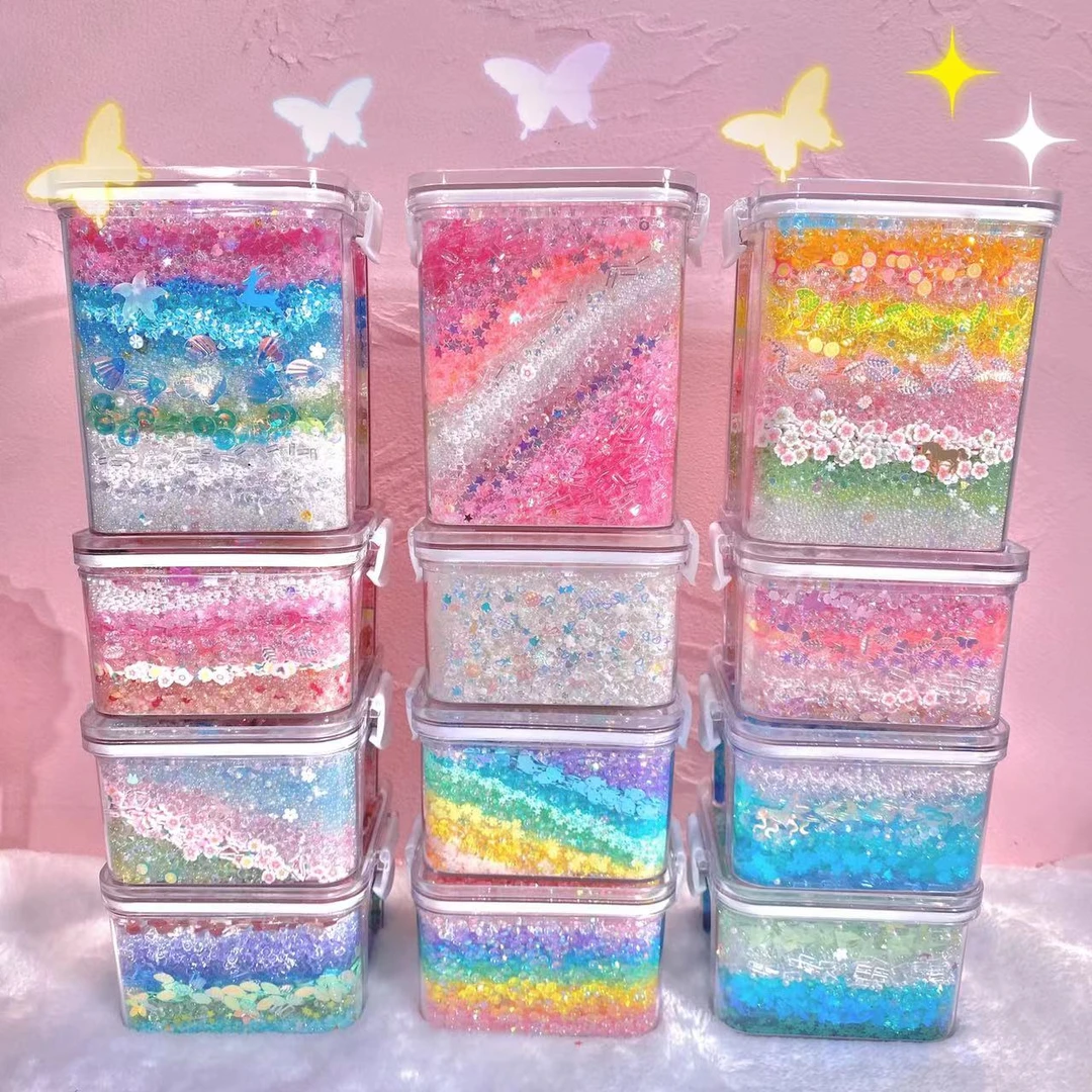 【特调浮力】仙仙亮片啵啵钻钻琉璃！！美甲手工DIY配饰！！