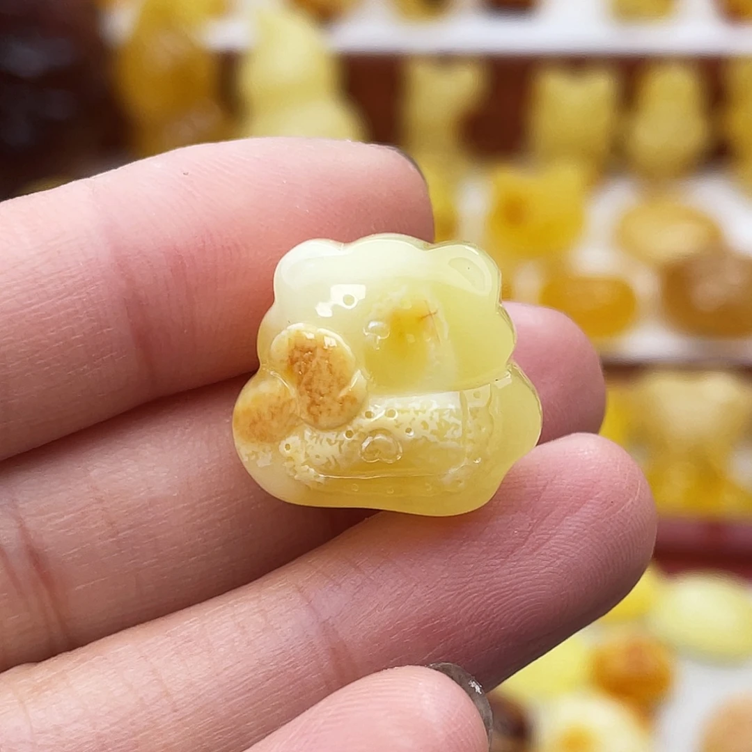 琥珀吊坠(不含链)未镶嵌