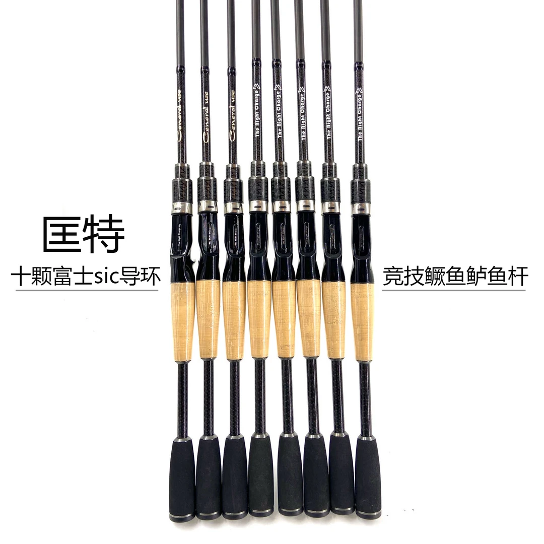 匡特sic导环鳜鱼虫竿竞技鲈钓小锥度路亚竿M ML超快调高感度鱼竿