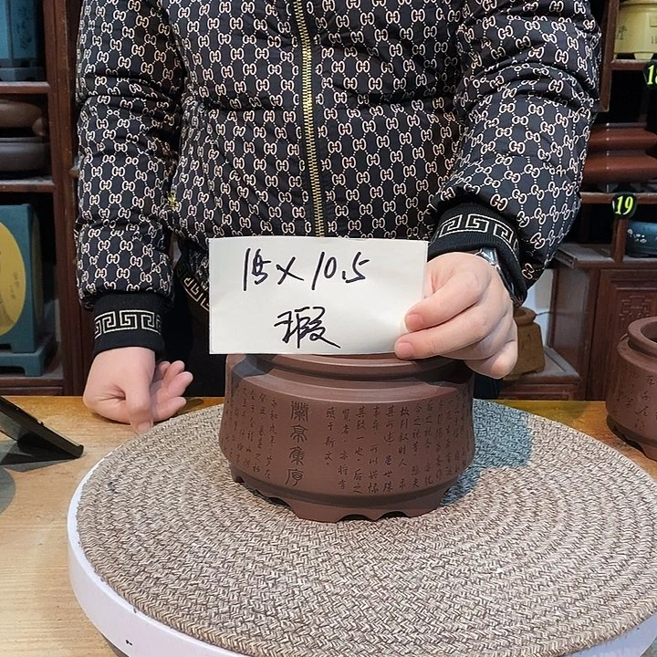 紫砂花盆紫砂紫砂