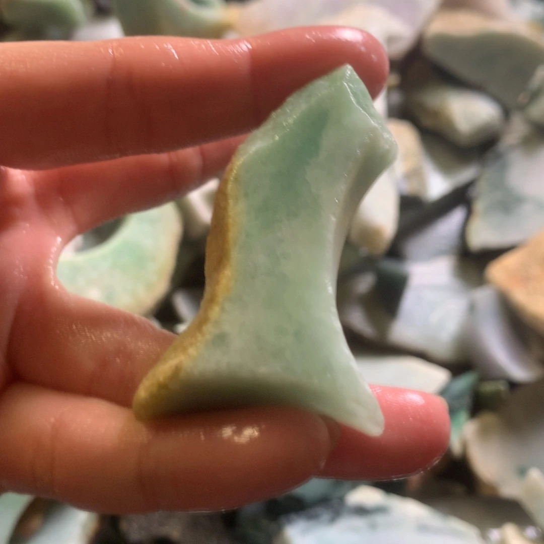 翡翠颈饰未镶嵌缅甸翡翠