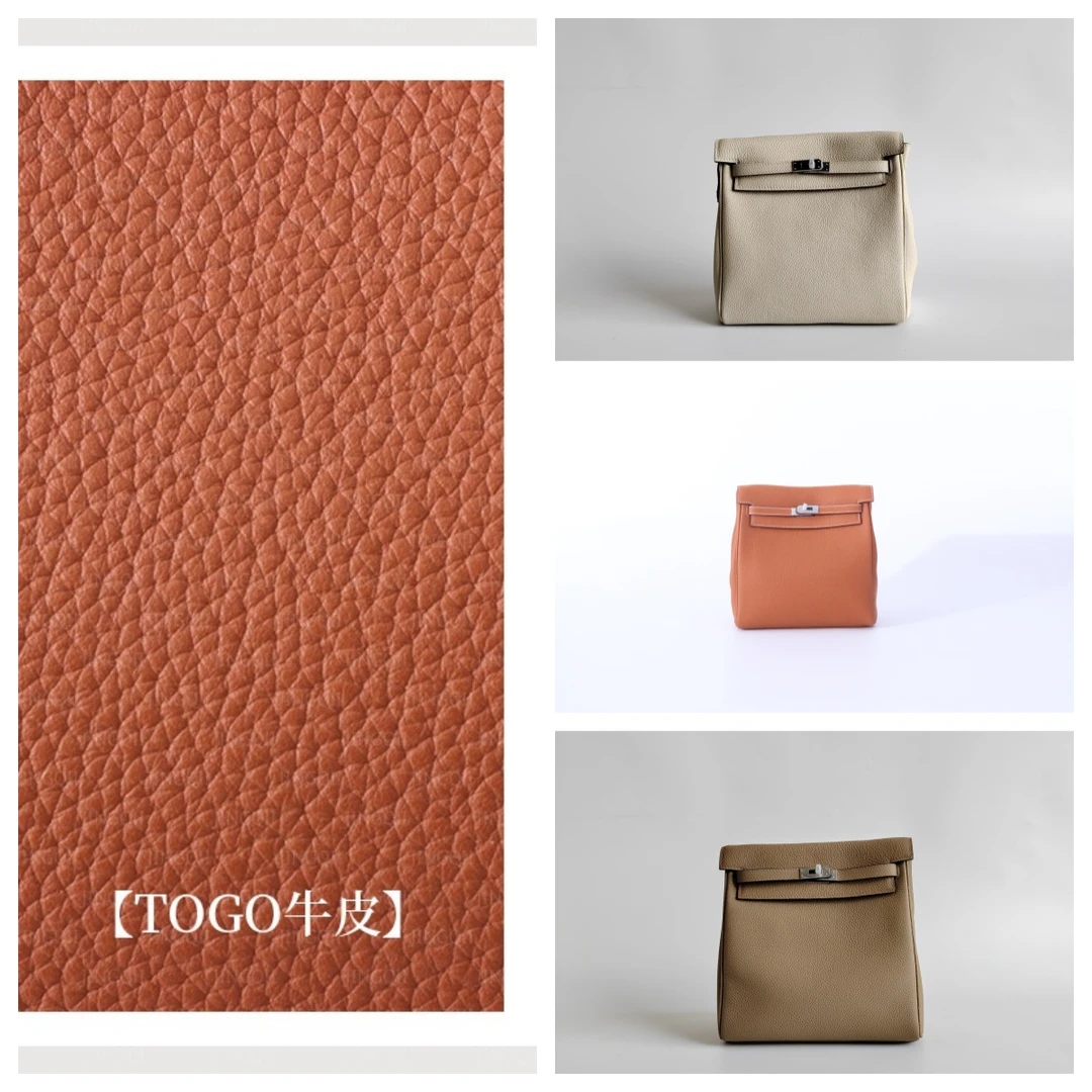 JINGQII【Ado/22】3色可选-原厂Togo牛皮  双肩包包 手提女包 30488