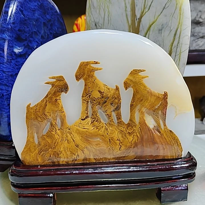 石材三羊开泰，，，，，