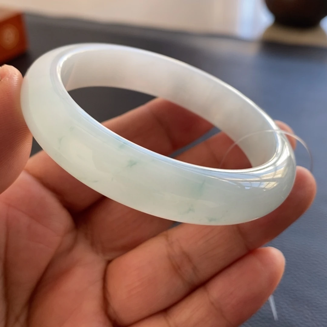 翡翠未镶嵌手镯天然翡翠手镯