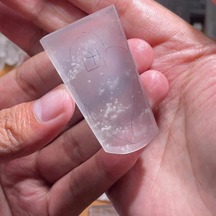 家***V定制石英质玉未镶嵌牌子